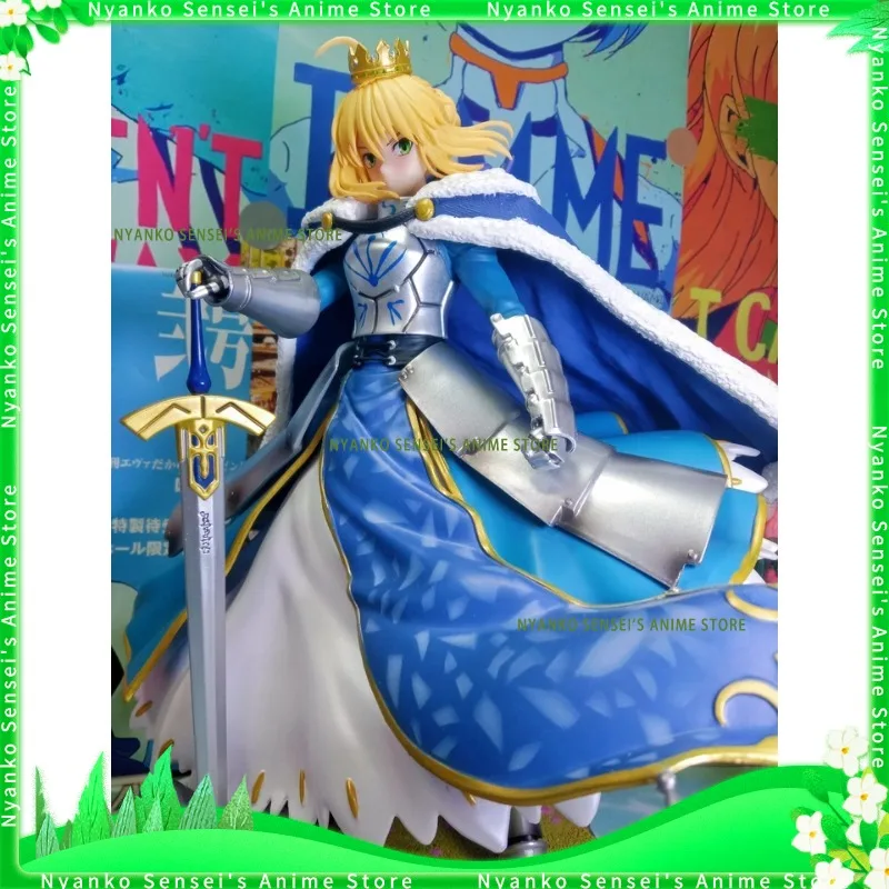 

In Stock Prism Altria Saber 27CM Special Edition Fate GK Figure Anime Model Trendy Toys Gift Collectibles