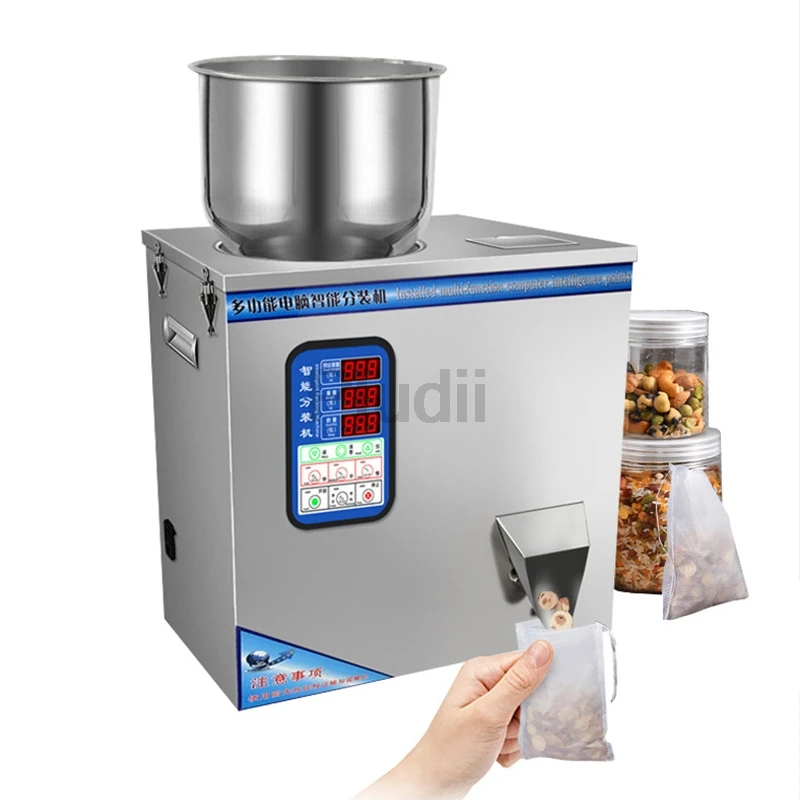 99/200g Filling And Weighing Machine Tea Leaf Filler Automatic Packing Machine Particle Powder Black Tea Racking Device