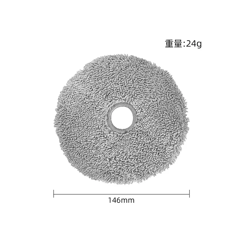 Per xiaomi Lydsto W2 Sacchetto per la polvere Accessori Pezzo di ricambio Panno per mop Robot Aspirapolvere Filtro Hepa Spazzola laterale Parti di ricambio