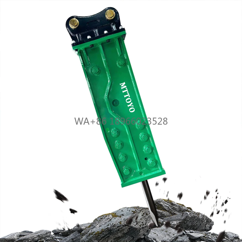 Martello idraulico GCB400 SB151 di alta qualità Tipo superiore Escavatore da 35-40 tonnellate Martelli da roccia con componenti principali Scalpello