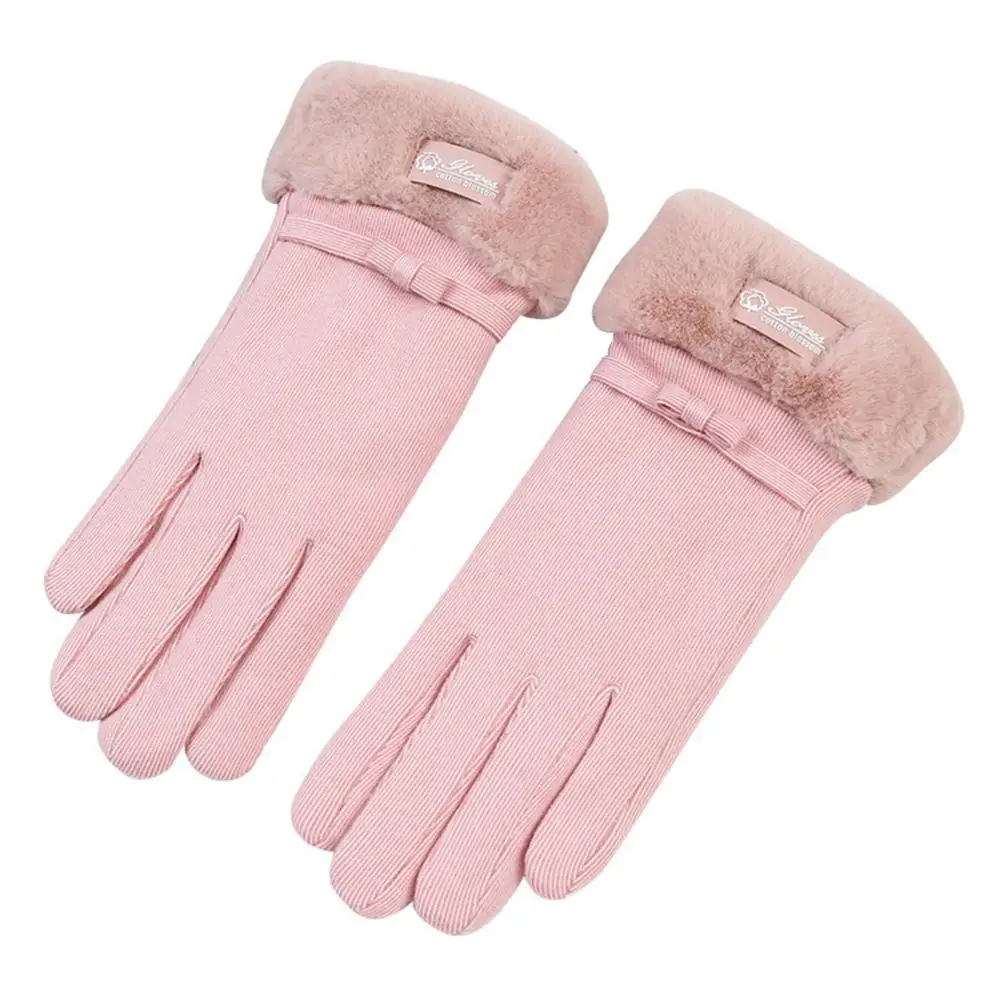 Gloves 1 Pair Trendy Windproof Sensitive Touch Cycling Gloves for Shopping