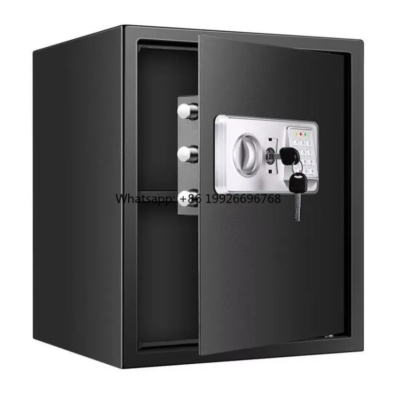 

Custom Steel Smart Electronic Digital Lock Safe Box Smart Home or Office Money Storage Safe manufacturer