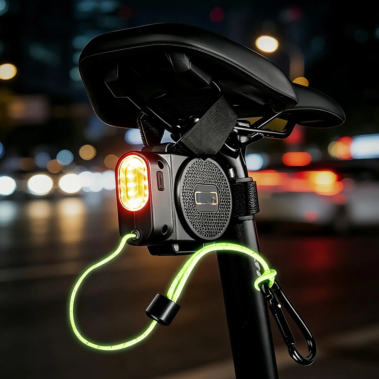 Adult Bicycle Tow Rope Telescopic Reflective Parent-Child Riding Pull Rope For Kids Adults Family Bikers Cyclists Riders