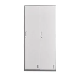 Changing Room Employee Locker Locker Bag Storage School Student Metal Dressing Cabinet 2 Door Steel