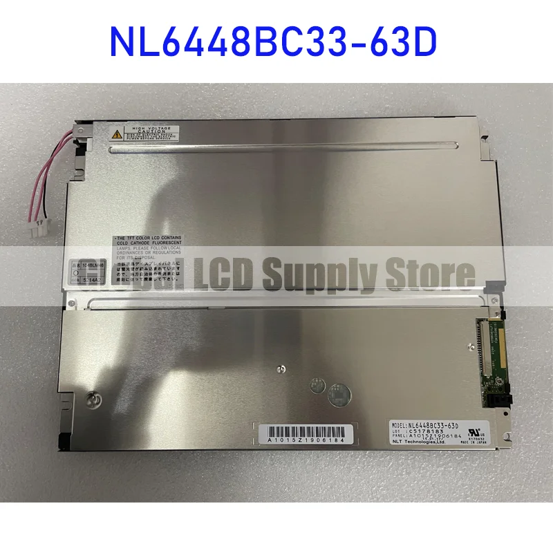 Imagem -02 - Original Industrial Lcd Display Screen Painel Nec Nl6448bc3363d 104