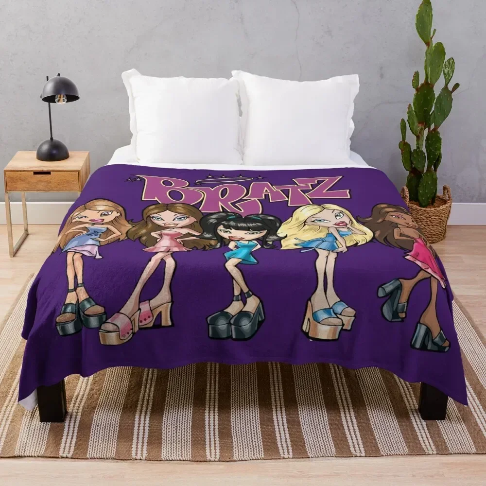

Brats Throw Blanket Stain Resistant Cozy Warm Blanket