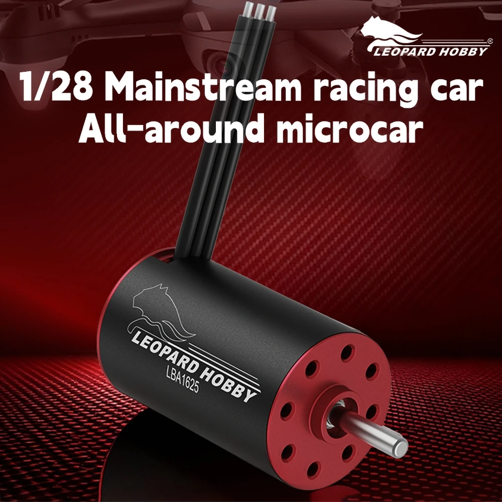 Leopard Hobby 1625 Brushless Motors 6000kv 9000kv For 1:28 Mini Rc Electric Remote Control Model Car Drift Racing Motor Mini-q