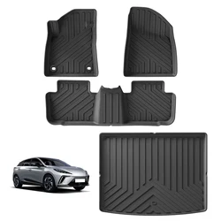 for MG4 BEV 2022 2023 2024 2025 Floor Mats LHD Car Mats TPE Waterproof Non-slip Foot Pads