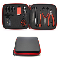 DIY E-Cigarette Tool Kit Coil Jig Ceramic Tweezers Pliers Heat Wire Ohm Tester RDA RDTA RTA Tank Atomizer Rebuilding Master