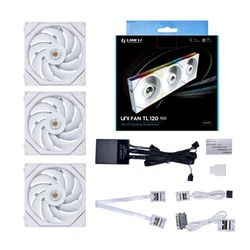 LianLi UNI FAN TL120 TL140 performance computer fan 12cm/14cm FDB bearing LED lighting fan，Includes controller for software