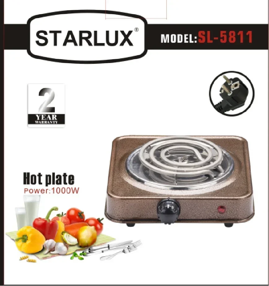 SOKANY electric Stove Coil Hot Plate Cooker with Cast Iron Heating Element kitchen induction dc small mini non slip resistance