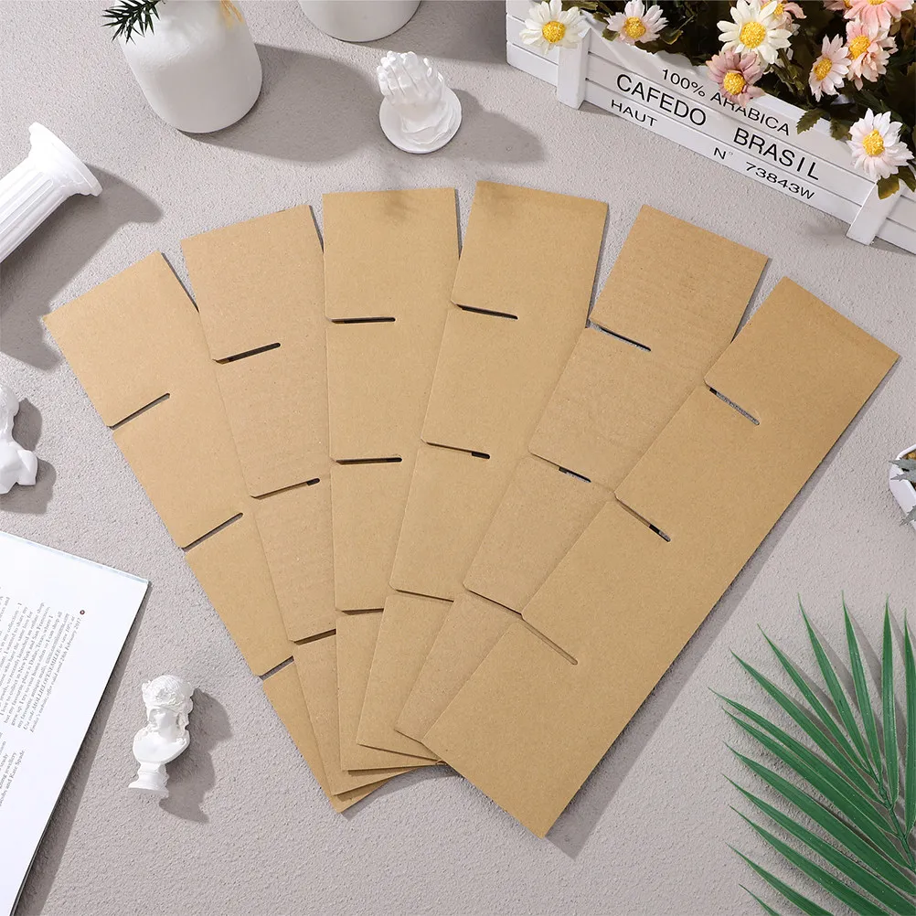 4sets-transport-dividers-thickened-corrugated-cardboard-335x335x80mm-packing-inserts-shockproof-protection-for-glassware-moving