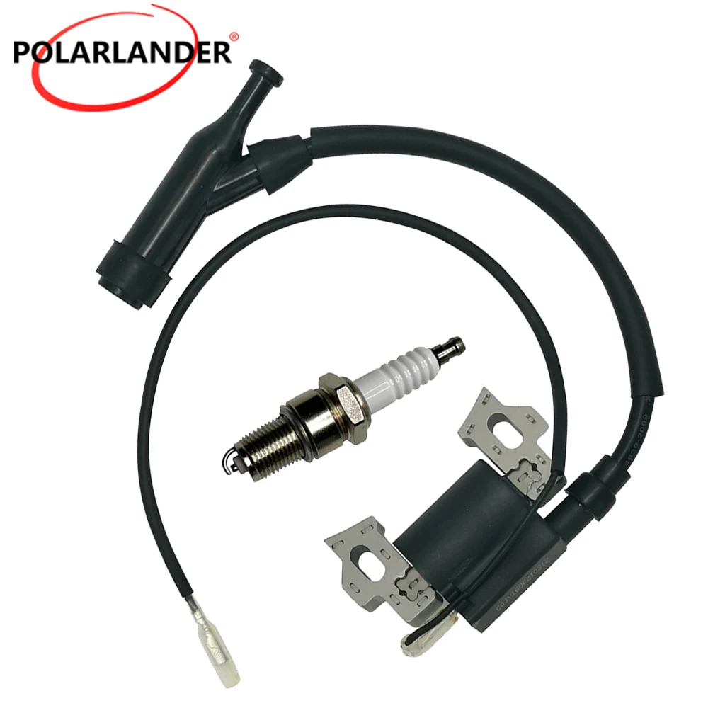Gas Engine Ignition Coil & Spark Plug Assembly Fit Predator 224cc Coleman CT200U Series For GX120 GX140 GX160 GX200 Motor
