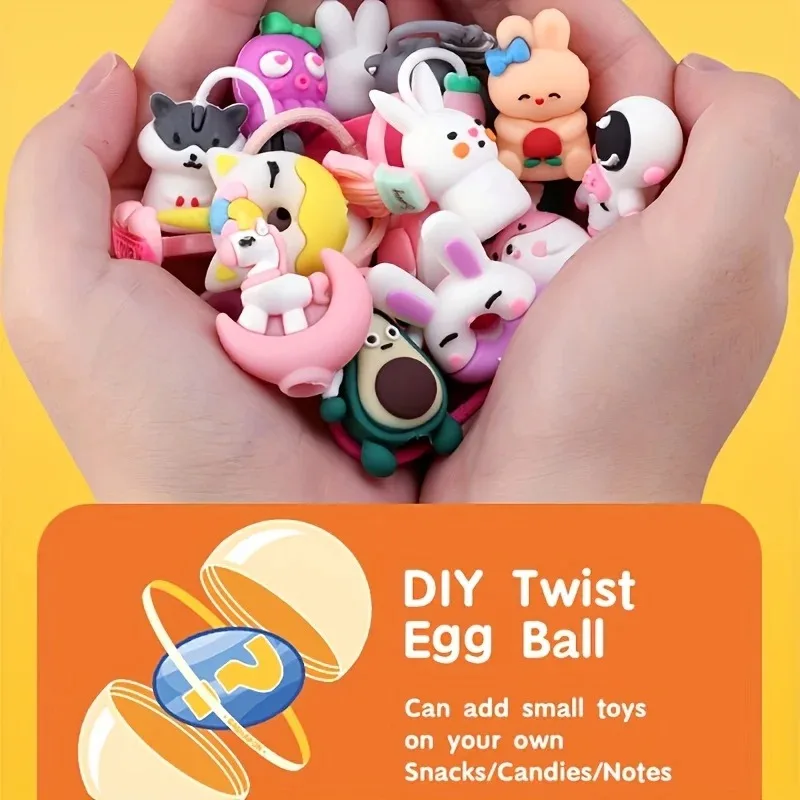 Claw Machine for Kids, Child Fun Egg Twisting Machine Toys Capsule Surprise Gift, Christmas Toy for Kids, Christmas Doll Machine