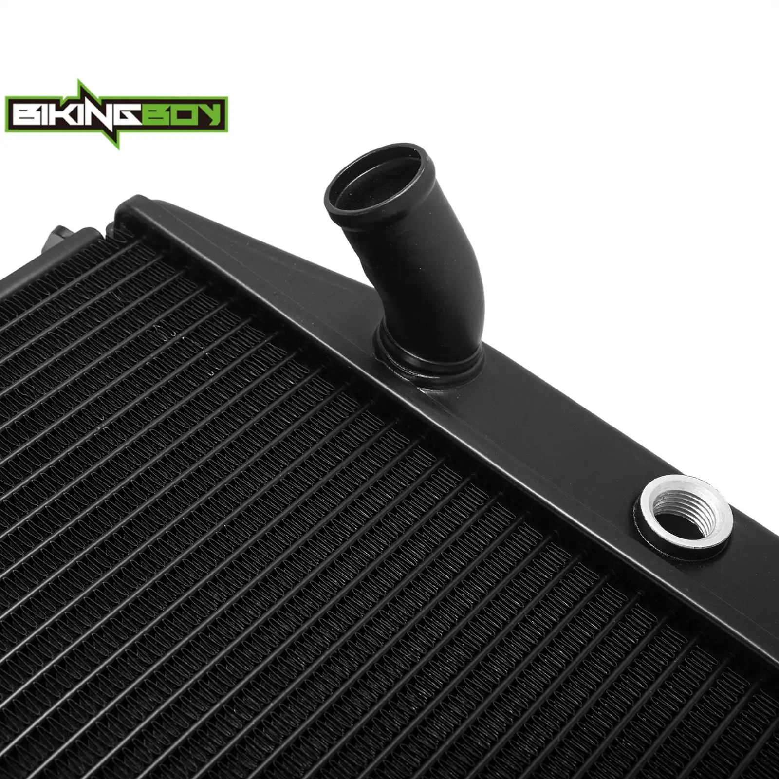 BIKINGBOY Für Kawasaki Ninja ZX9R 98 99 00 01 02 03 Motorkühler ZX-9R ZX900 Wasserkühler mit Aluminiumlegierungs-Kern – Detail 9