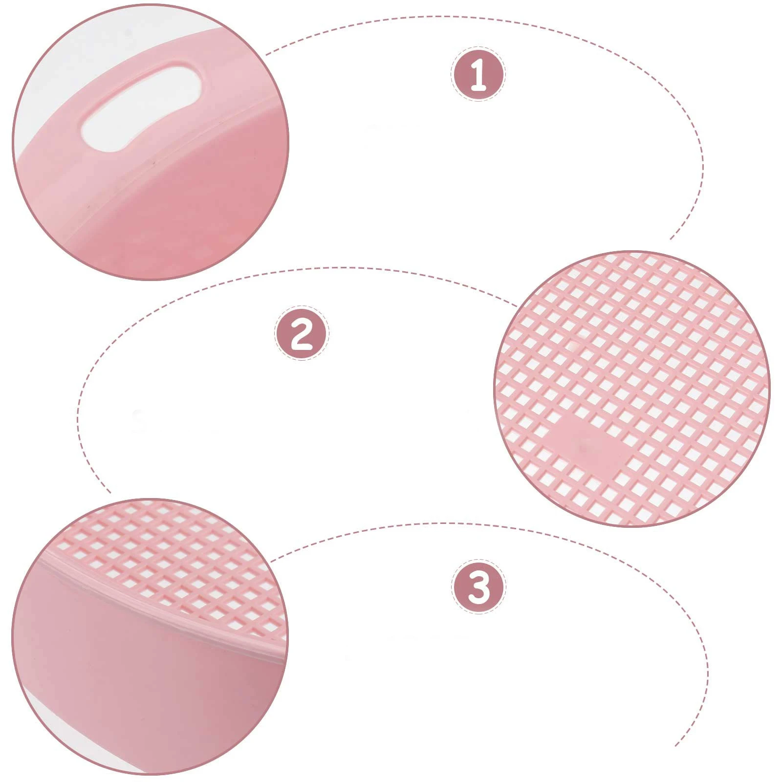 

Plastic Garden Sieve Tool With Handle Lightweight Sand Sifting Green Pink Mini Gardening Shovel Riddle Soil Soil Sieve Tool