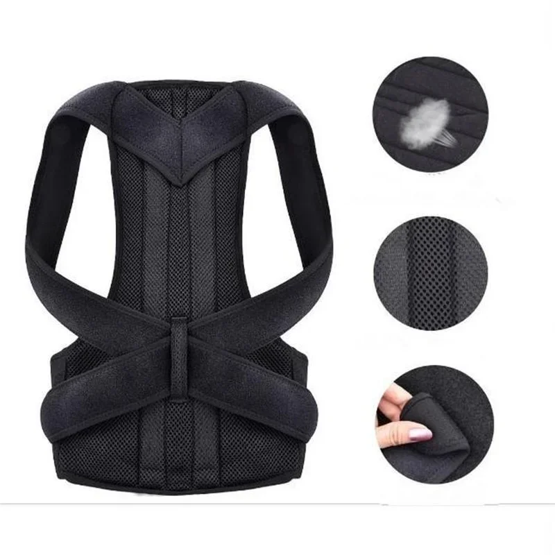 Alloy Bar Posture Corrector Scoliosis Back Brace Spine Corset Shoulder Therapy Support Posture Correction Belt Orthopedic Back