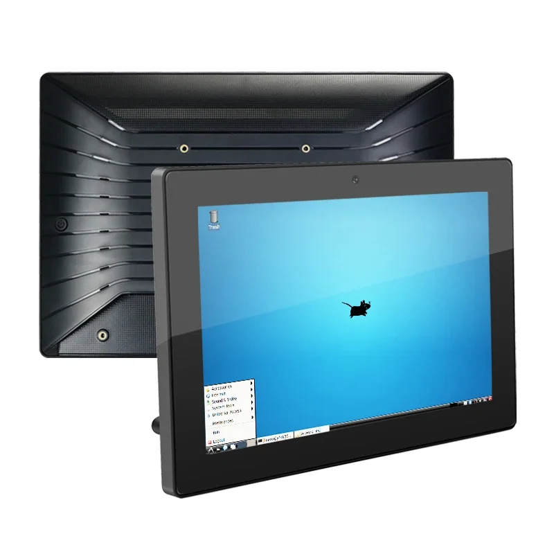 Vesa Wall Mount POS Terminal 10 Inch Ubantu Debian 11 Linux Tablet