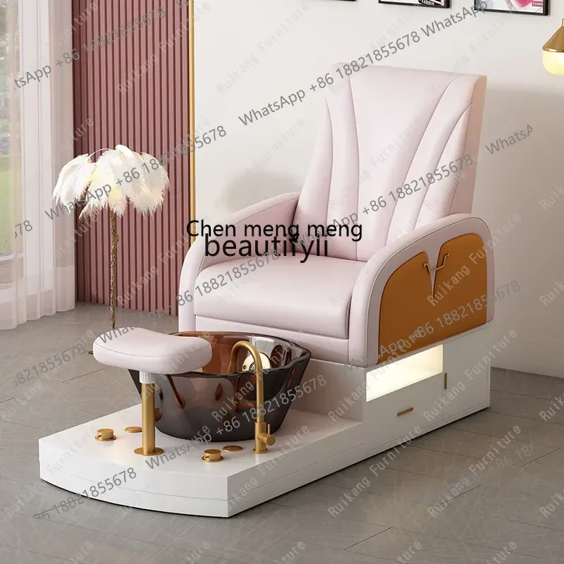 ss 8350 Factory Direct Sales Beauty Manicure Foot Massage Foot-Washing Pedicure Chair Foot Bath Multifunctional Massage Chair