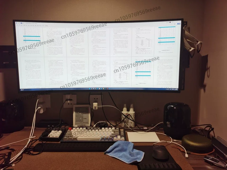5K monitor 144hz curved hairtail screen 40 inch Nano IPS clip fried stock computer screen split screen