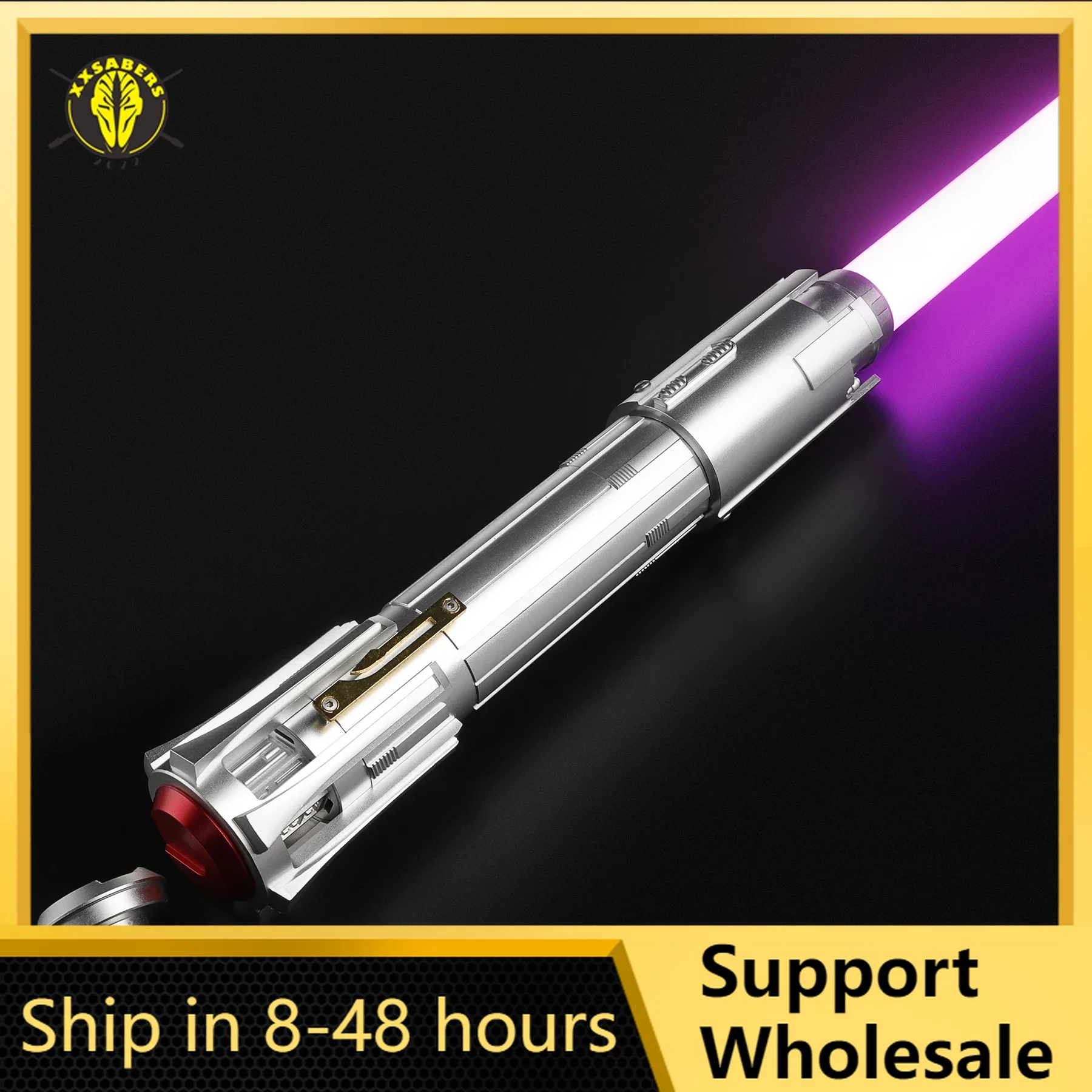 

Lightsaber Neopixel Jedi Laser Sword Metal Hilt Heavy Dueling Sensitive Smooth Infinite Changing Hitting Sound LTG Light Saber