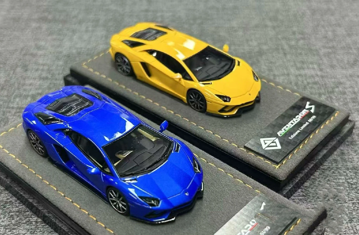 God Wealth 1:64 Lamborghini Aventador LP740 new color limited to 99 resin simulation models