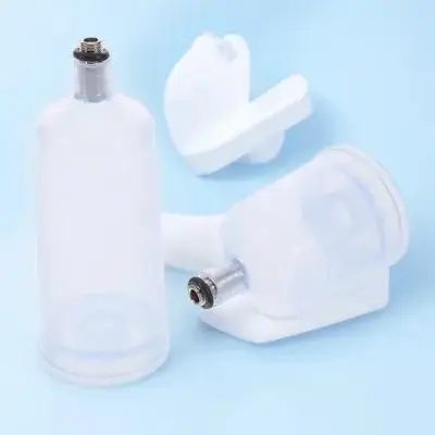 2 قطعة كوب طلاء البخاخة من النوع المنفصل قابل للاستبدال زجاجة طلاء قابلة للفك سعة كبيرة لوازم طلاء البخاخة المريحة #1