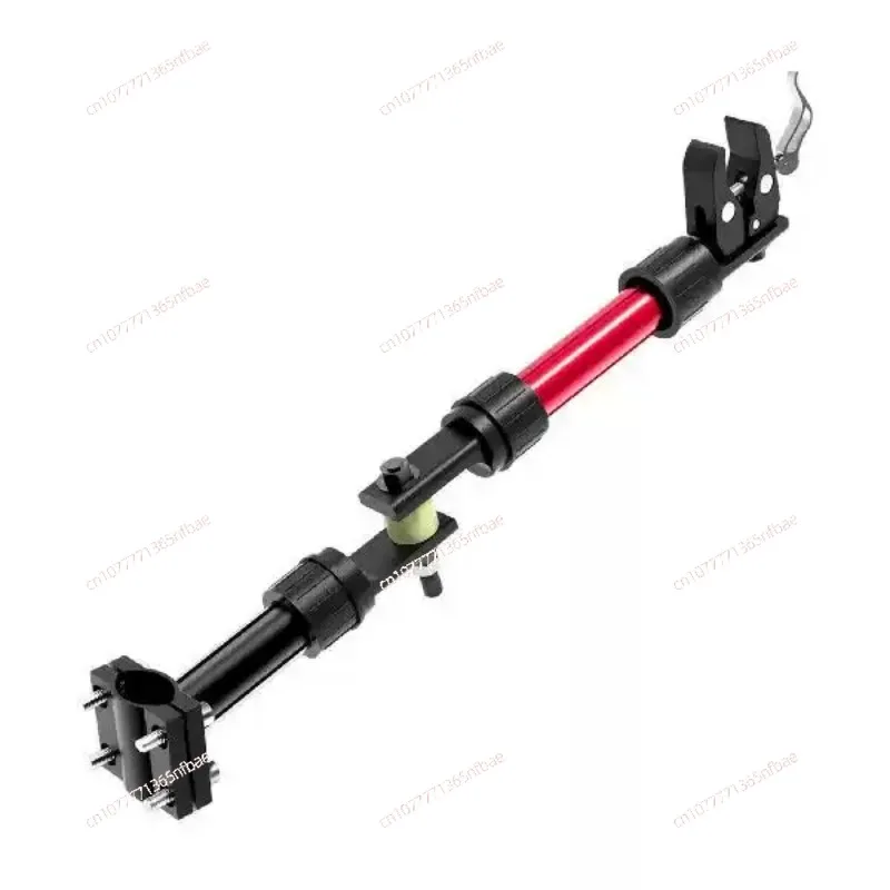 Bicycle Pole Aluminium Alloy Clamp Head Outdoor Connecting Rod Multi-function Bicycle Modification Parts Accessories