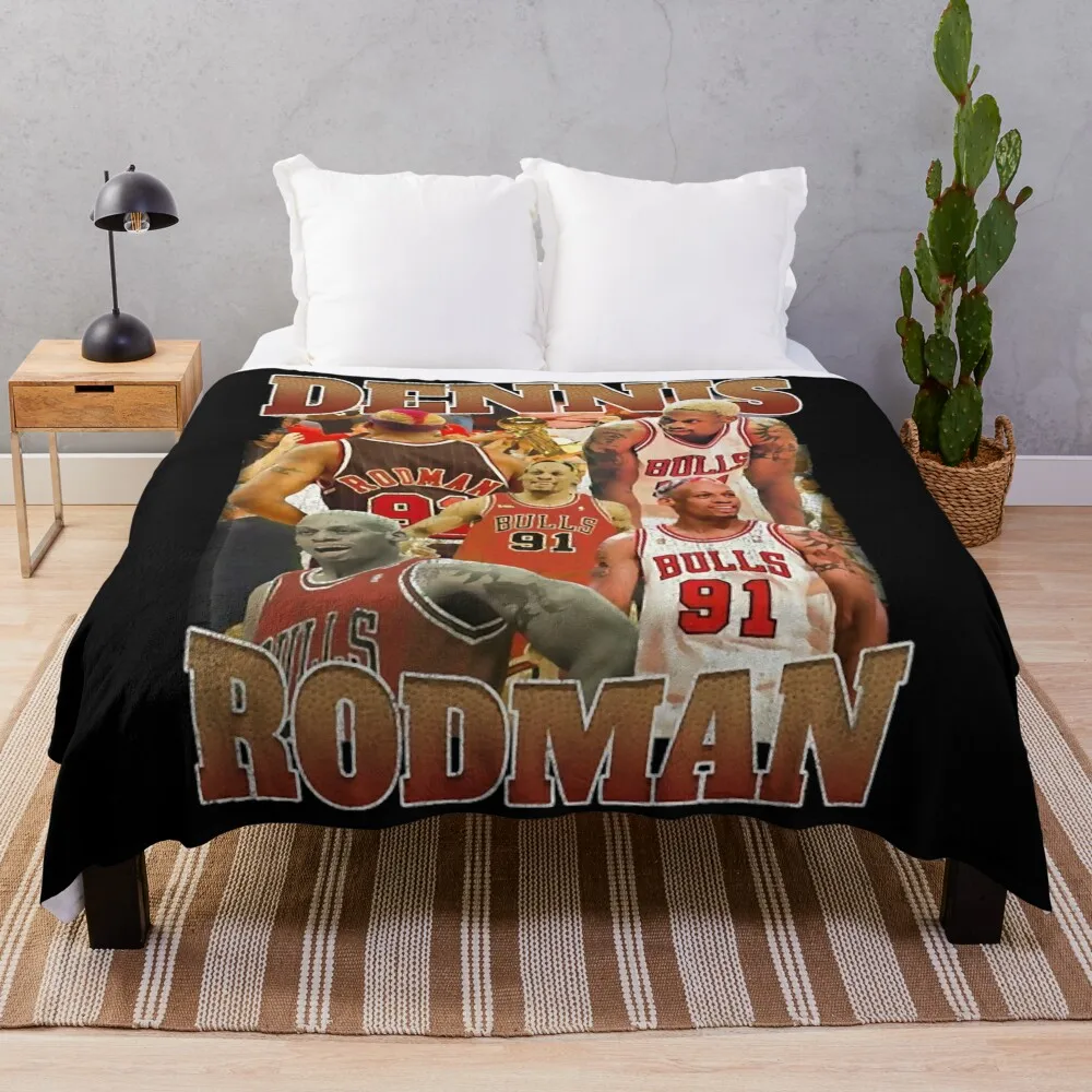 Dennis sport Rodman (10) Throw Blanket blankets and throws Warm Cute Blankets