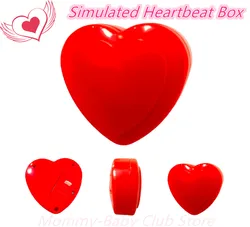 Doll Accessories Simulator Heart Beat Box Pulsing Device Baby Doll for Plush Toy Lifelike Gifts For Newborn Baby Top Quality