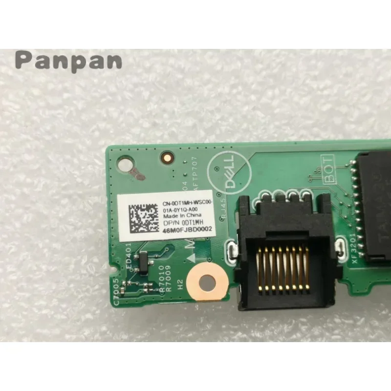 جديد الأصلي لديل Vostro 5481 لوحة توزيع USB مجلس NIC مجلس 0DT1MH DT1MH CN-0DT1MH اختبار جيد