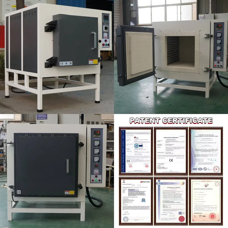

1400C 1200C High Temperature Heat Treatment Ceramic Kiln Annealing Laboratory Chamber Electric Muffle Furnace