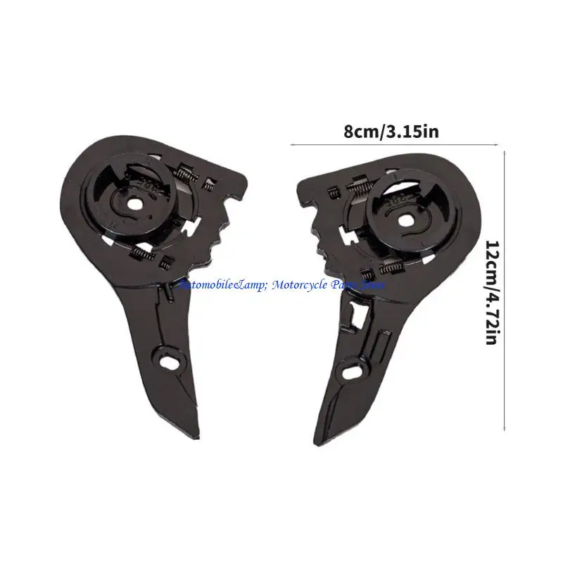 H7BD 1 زوج خوذات الدراجات النارية ، لوحة العتاد اللوحة العات #6