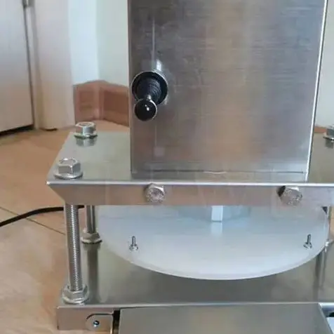 Electric Large-Caliber Pancake Cake Press Commercial Spring Roll Press Pizza Dough Forming Machine