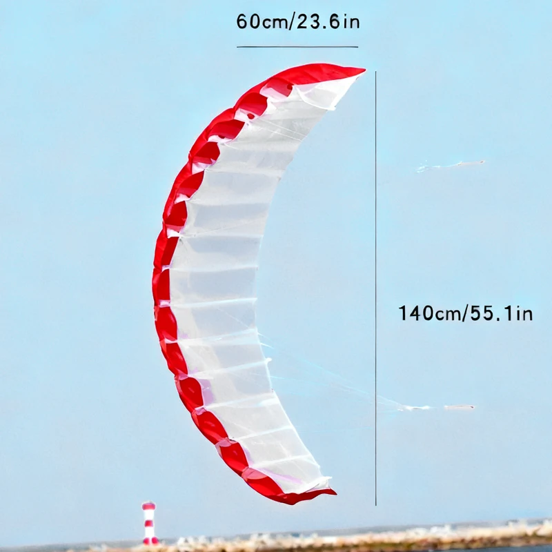 طائرة ورقية مزدوجة الخط طائرة ورقية للشاطئ طائرة ورقية قوية من النايلون المظلي طائرة ورقية لركوب الأمواج طائرات ورقية رياضية احترافية طائرات ورقية للرياح للمبتدئين الجدد