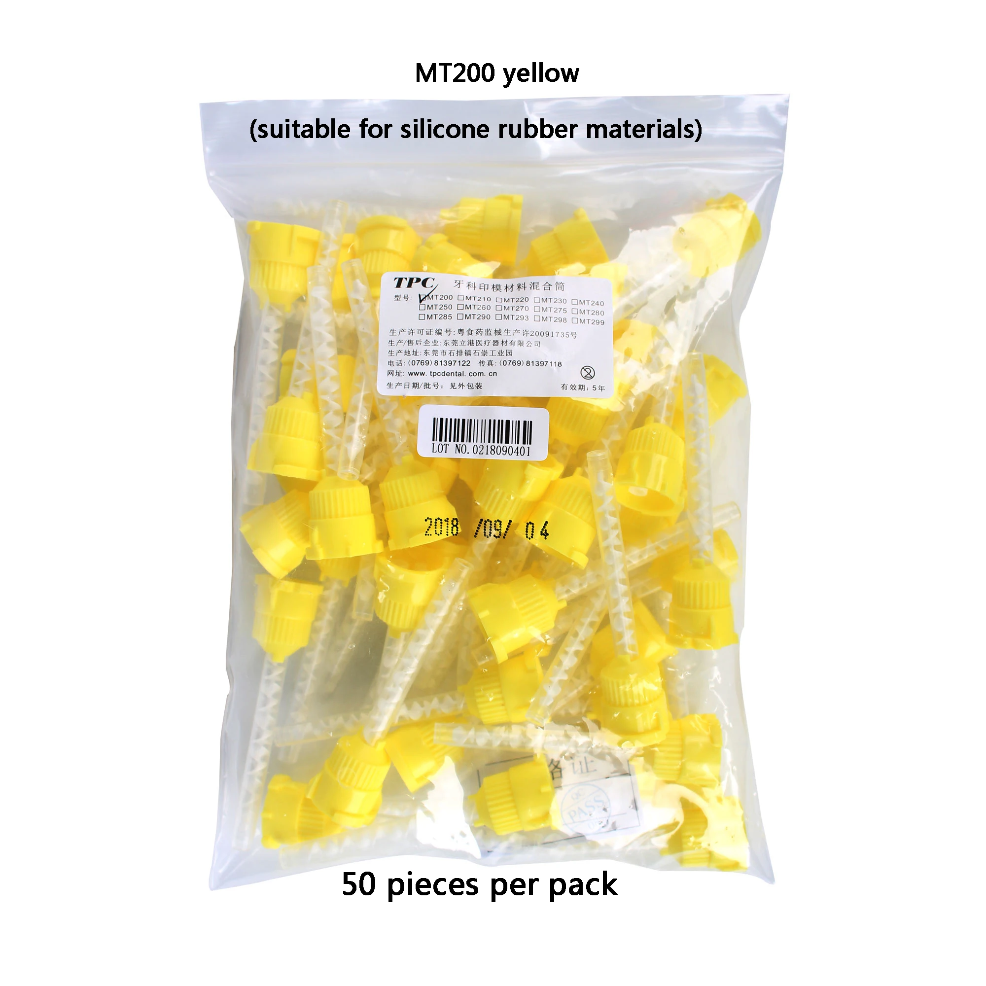 

TPC Intraoral Injection Head Dental Impression Material for Professional Use