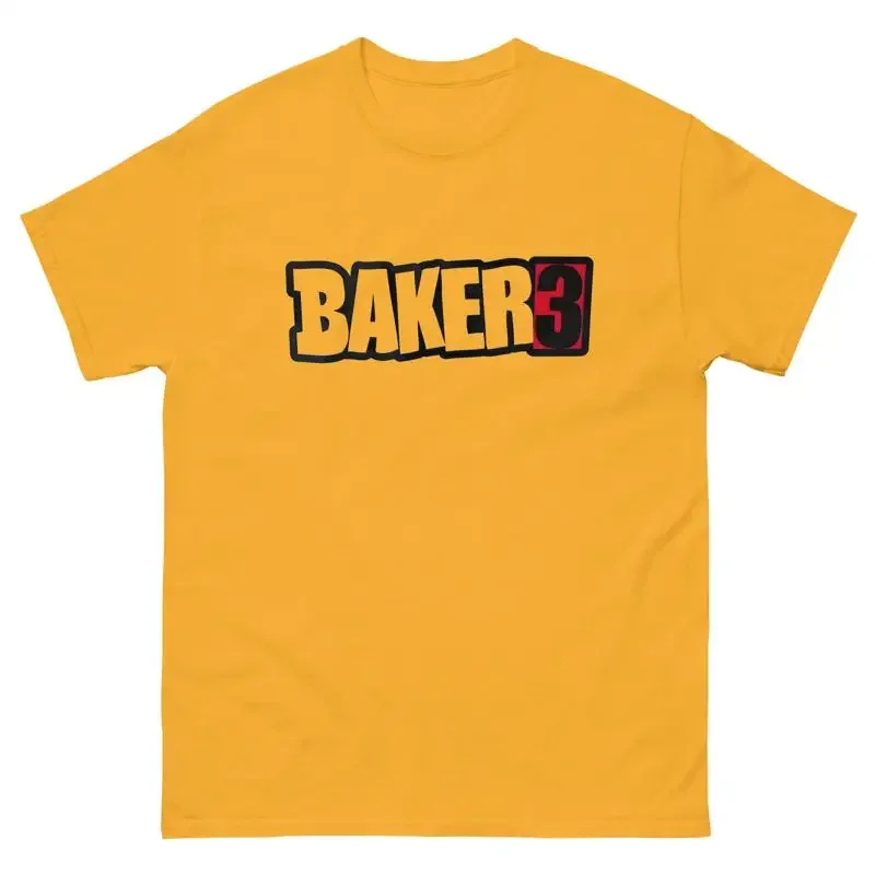 Baker 3 Three Skateboards Retro Skateboarding 90S T Shirt Design