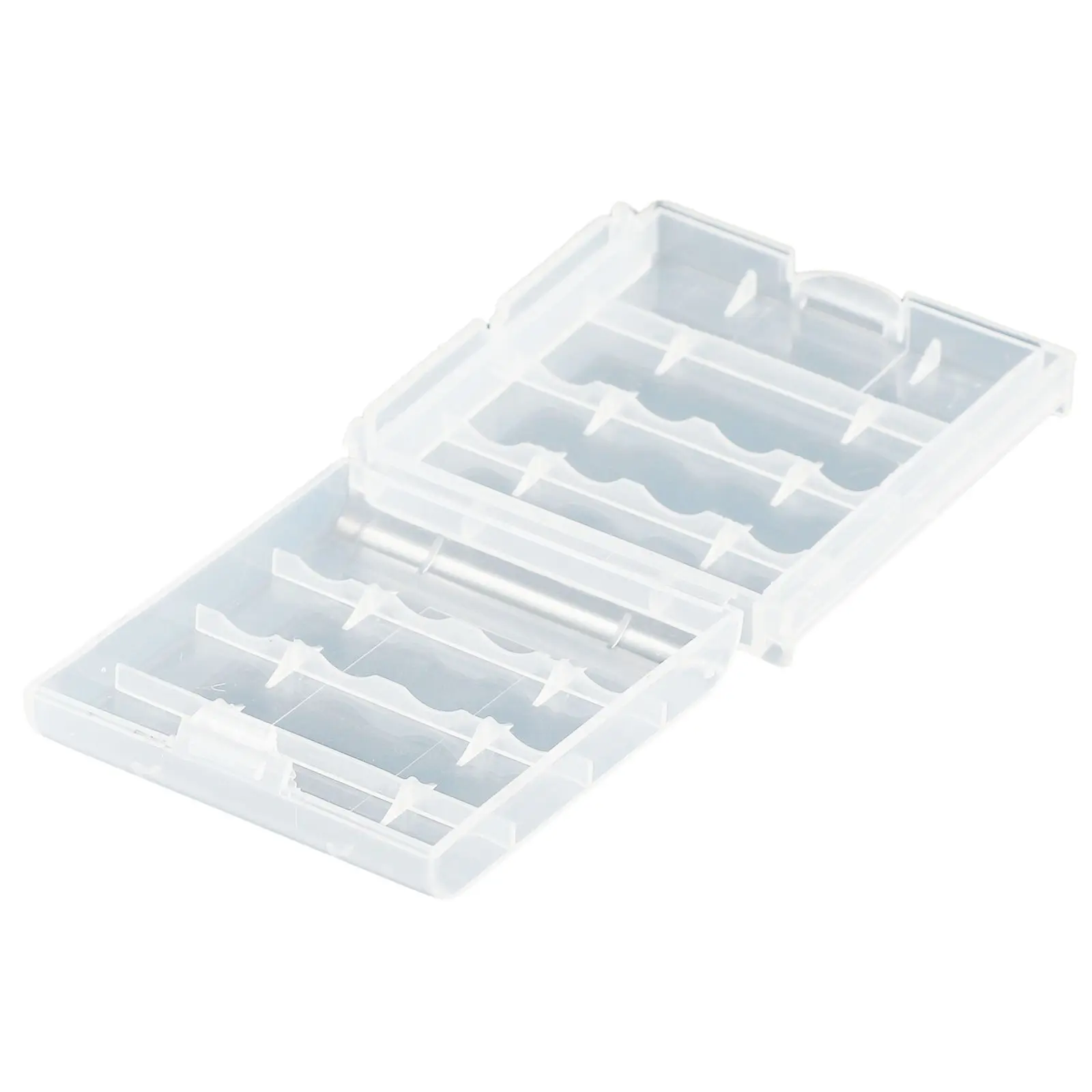 

Battery Case Storage Box For 4pcs AA AAA Hard Container 67×60×18mm Accessory Adapter Assembly Fitting Part Protector