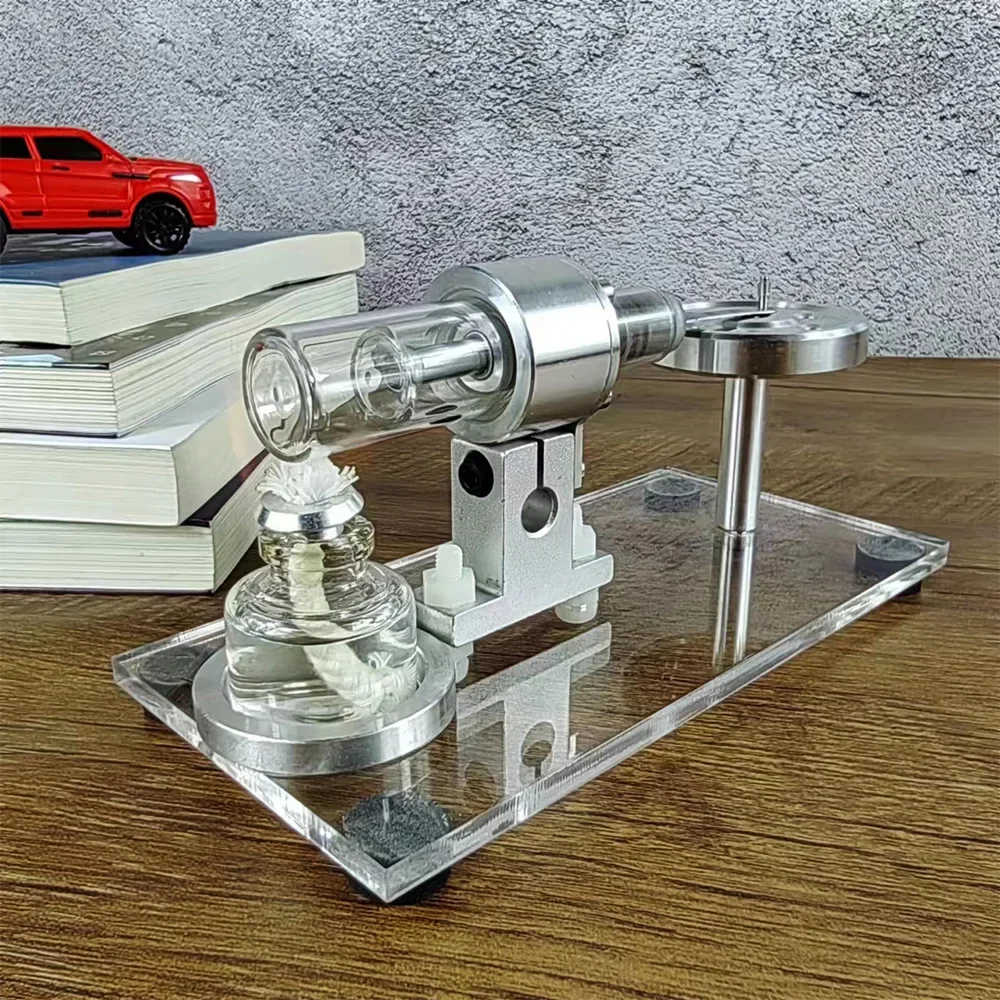 Stirling Engine Model External Combustion Engine Miniature Generator Birthday Gift Toy