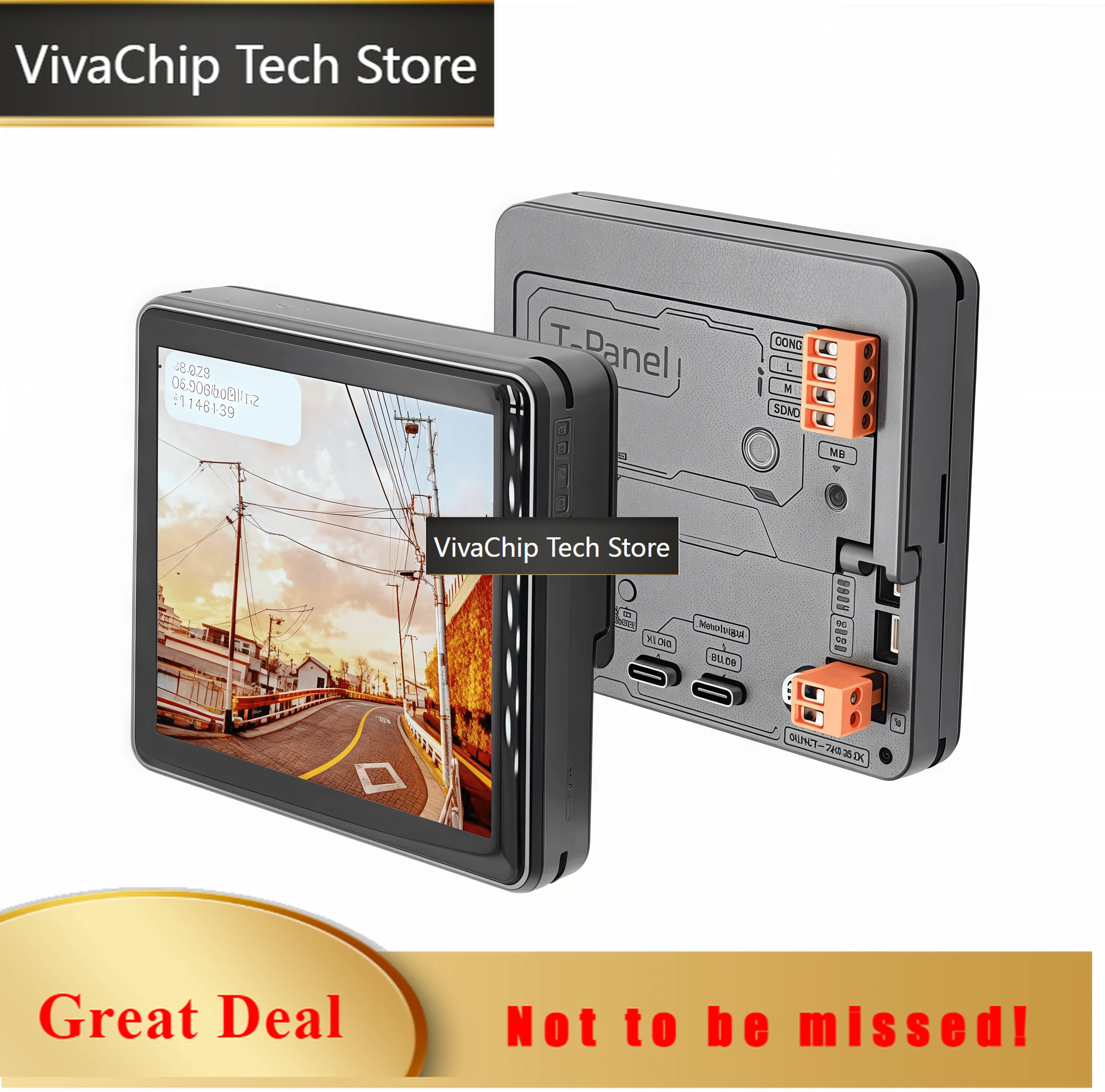 VivaCTLILYGO® T-Panel S3 ESP32-S3+ESP32-H2+RS485/CAN Programmable Development Board