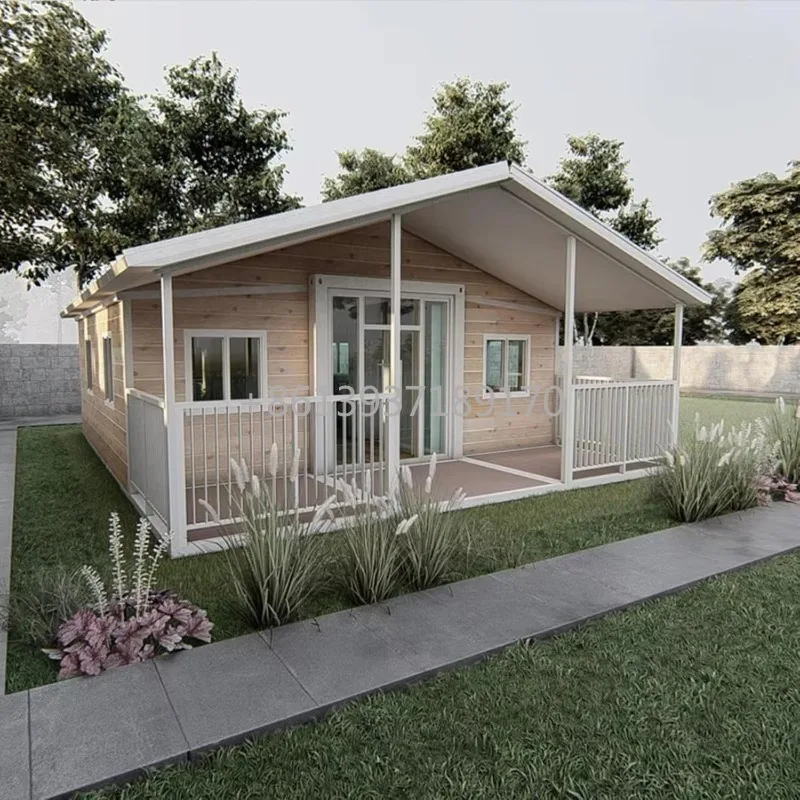Expandable Prefabricated Container Home 20ft 40ft Tiny House with Bathroom and Kitchen Portable Modular Prefab Mobile Home