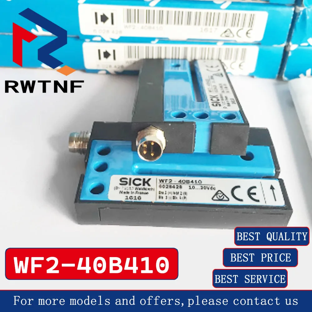 Brand New Genuine WF2-40B410 SICK Slot-type Photoelectric Transparent Label Sensor for Labeling Ma, 100% Original Warehouse Stoc