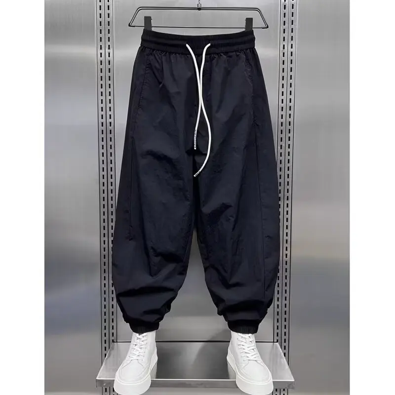 Pantaloni larghi Harem da uomo pantaloni sportivi pantaloni Casual di marca di alta qualità uomo Oversize 2024 nuovi uomini pantaloni Harem larghi pantaloni y2k