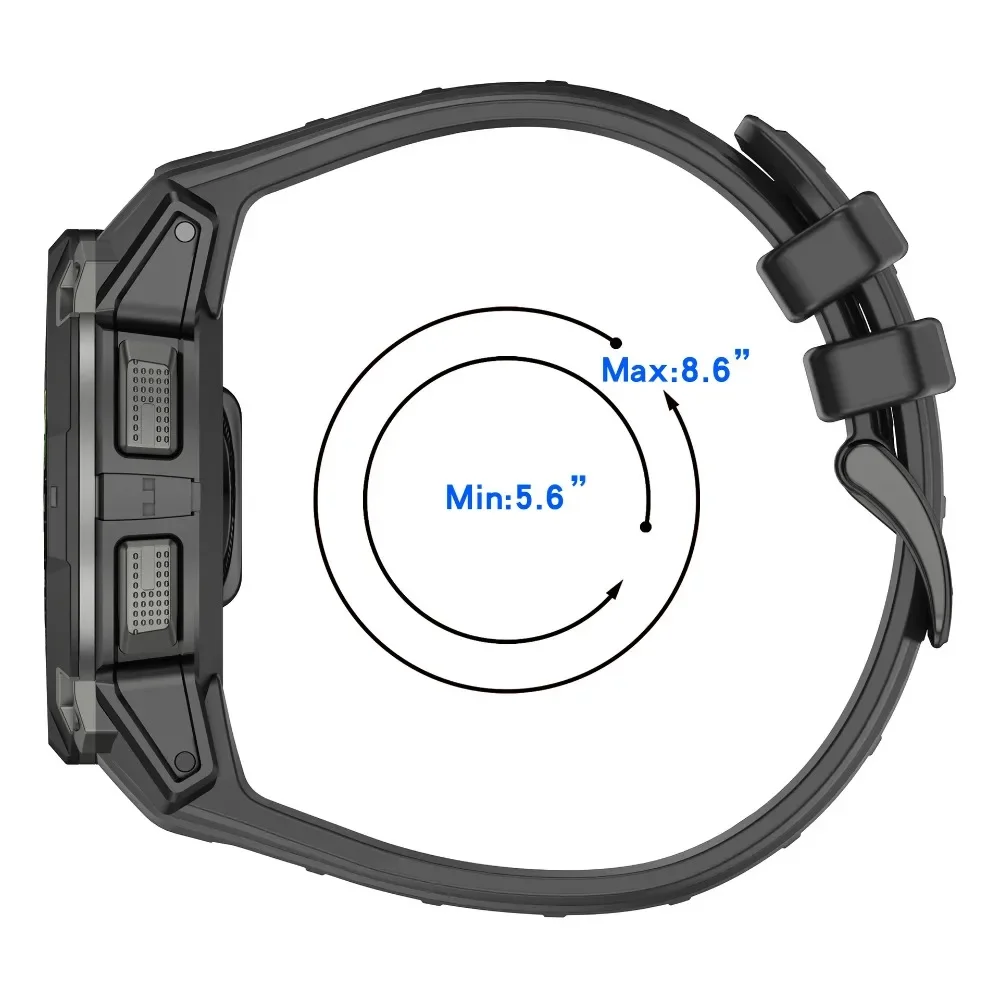 Correa de silicona para Garmin Instinct 3 Amoled 50mm 45mm cómoda banda transpirable para Garmin Instinct 3 Solar 45mm 50mm pulsera