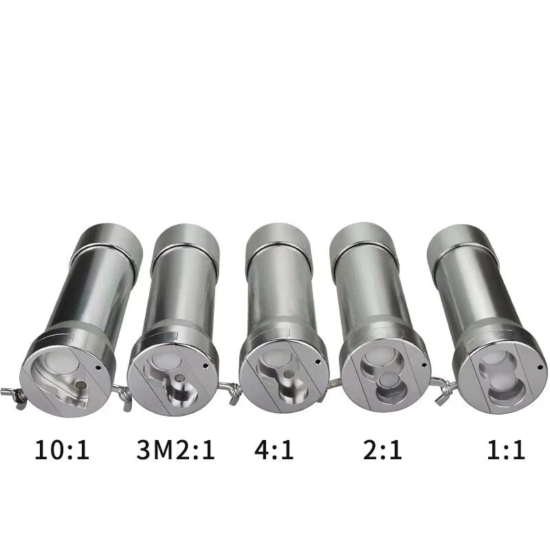 

Factory Store, AB Adhesive Bonding Epoxy Glue Dispenser Gun in 1:1 / 2:1 / 4:1 / 10:1, Aluminum Pneumatic Glue Gun, 1pc