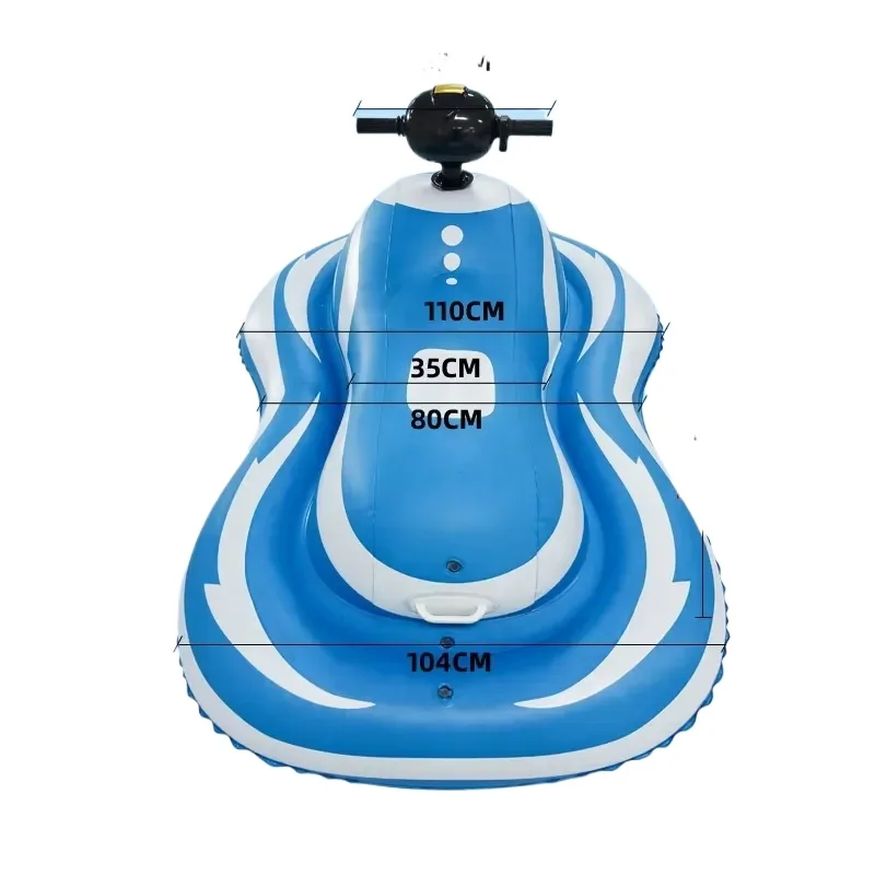 for  Household PVC Electric Inflatable Motorboat for Karting Swimming Entertainment and Other Purposes Factory Direct