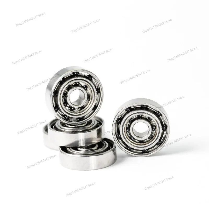 For Double Ring Stainless Steel Ceramic Bearing Water Drop Double Ball High Speed and Durability