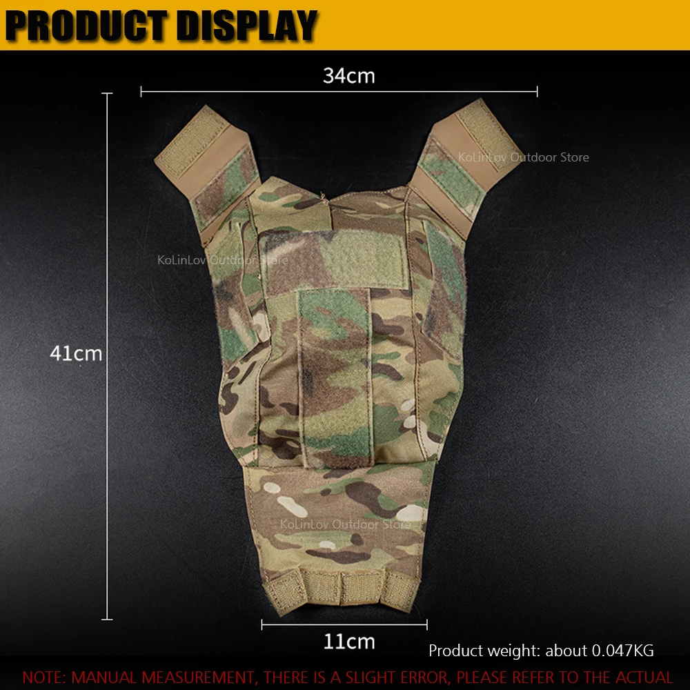 Capa de capacete multicam para caça Airsoft, batalha de guerra CS, pano para estilo MK, assalto militar tático, acessórios para capacete