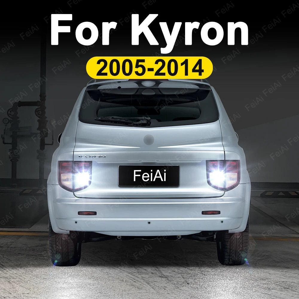 

Для SsangYong Kyron светодиодный резервный фонарь заднего хода 2005 2006 2007 2008 2009 2010 2011 2012 2013 2014 Kyron аксессуары фонарь заднего хода