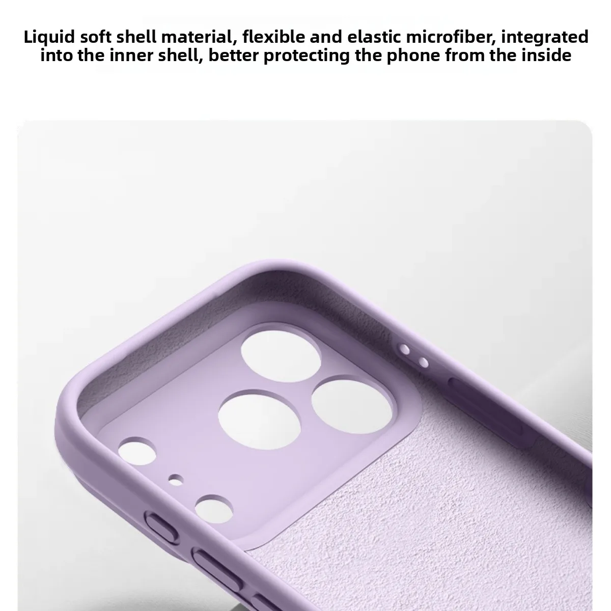 Original Flüssigsilikon Stoßfeste Handyhülle für iPhone 18 17 Pro Max 18Pro 17Pro Weiche Schutzhülle für iPhone 18 Pro Max – Detail 10